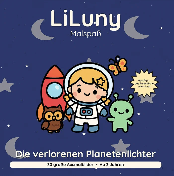 Cover LiLuny und die verlorenen Planetenlichter